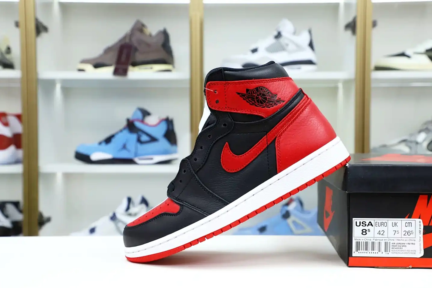 'HOMAGE JORDAN 1 Kimikick OG CHICAGO TO HOME' HIGH NRG RETRO AIR EXCLUSIVE 0722